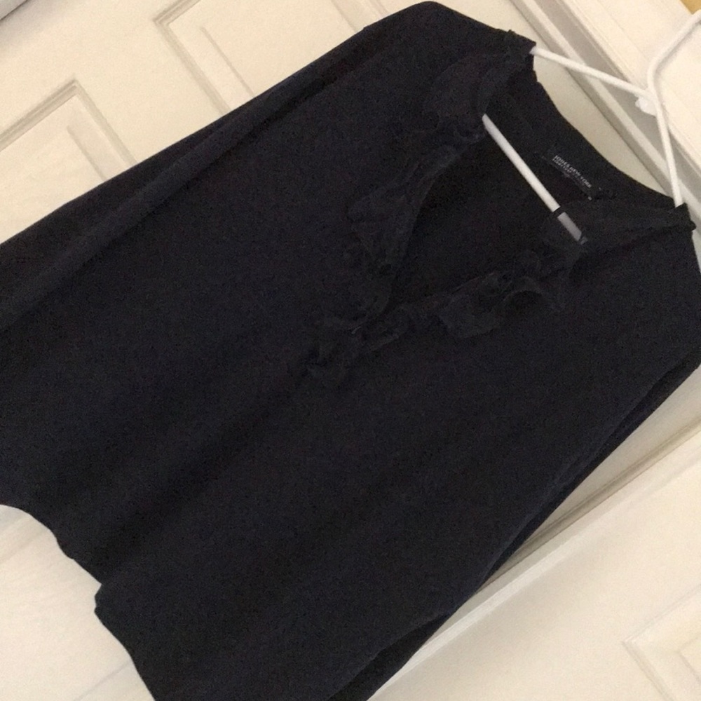 Jones New York ruffle collar shirt, size 2X